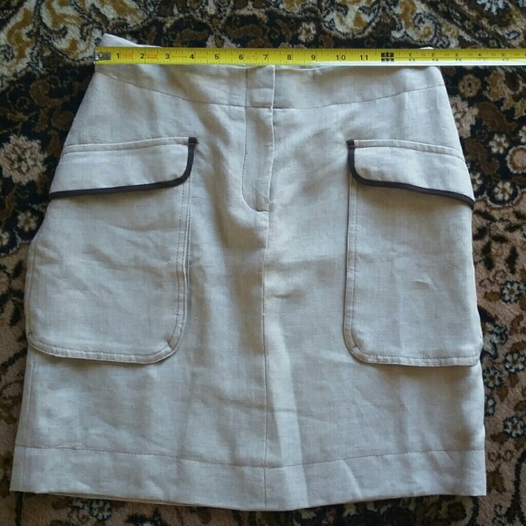 LOFT linen skirt - Picture 6 of 7